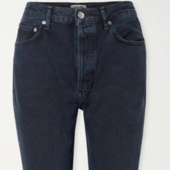 Agolde Denim - AGOLDE Remy cropped high-rise straight-leg jeans